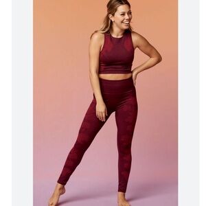 Fabletics Rosette Crop Top + Pants